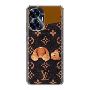 Бренднові Чохли для Realme C55 - (PREMIUMPrint) (Ведмедик без голови)
