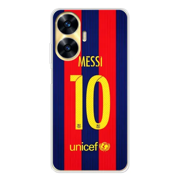 Чехол с принтом «Messi Barca 10» для Realme C55 Чехол с принтом «Messi Barca 10» для Realme C55