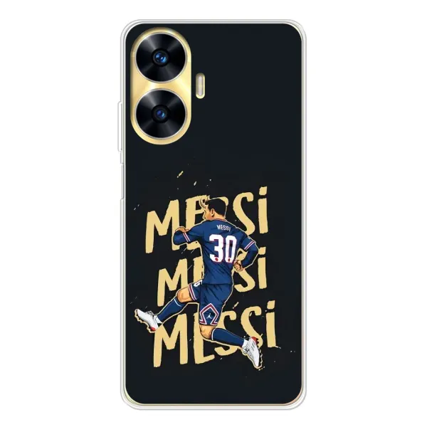 Чохол з принтом «Messi ПСЖ» для Realme C55