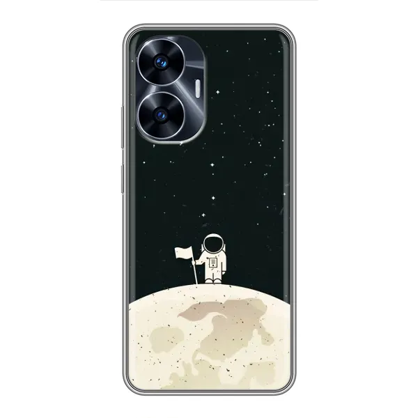 Чохол з принтом «На місяці» для Realme C55 Чохол з принтом «На місяці» для Realme C55