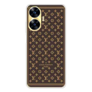 Чохли Луі Вітон для Realme C55 (AlphaPrint - LOUIS VUITTON) (шпалери LV)