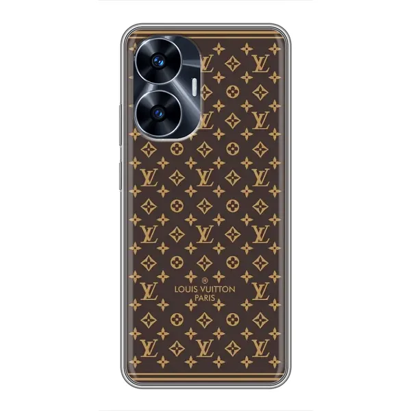 Чохол з принтом «шпалери LV» для Realme C55 Чохол з принтом «шпалери LV» для Realme C55