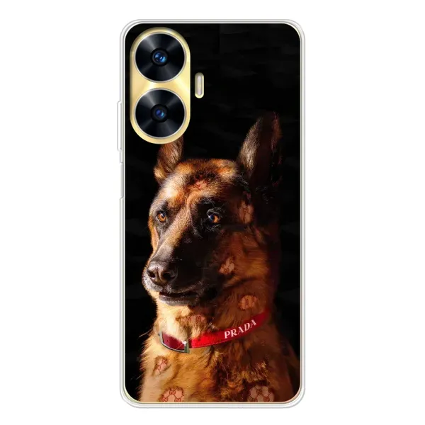 Чохол з принтом «Овчарка» для Realme C55