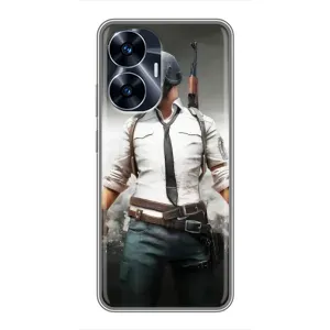 Чехол PUBG для Реалми С55 (AlphaPrint)