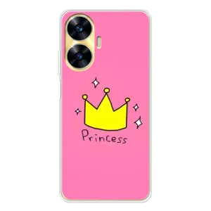 Чохол з картинкою (Стильні) РiалMi С55 - (AlphaPrint) (Princess)