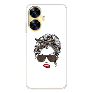 Чохли Луі Вітон для Realme C55 (AlphaPrint - LOUIS VUITTON) (стильна з луі вітон)