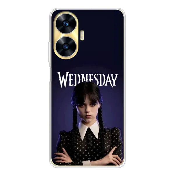 Чохол з принтом «Wednesday» для Realme C55