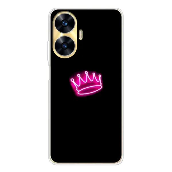 Чохол з принтом «Яскрава корона» для Realme C55 Чохол з принтом «Яскрава корона» для Realme C55