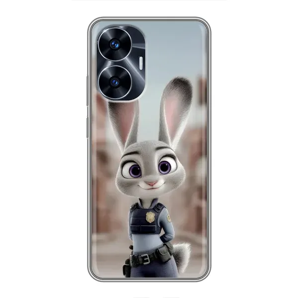 Чохол з принтом «Офіцер Джуді Гопс» для Realme C55 Чохол з принтом «Офіцер Джуді Гопс» для Realme C55