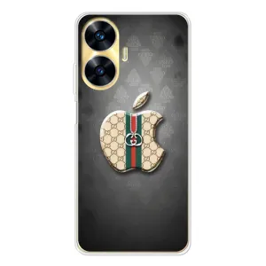 Чохли GUCCI для Реалмі С56 (AlphaPrint) (Apple gucci)