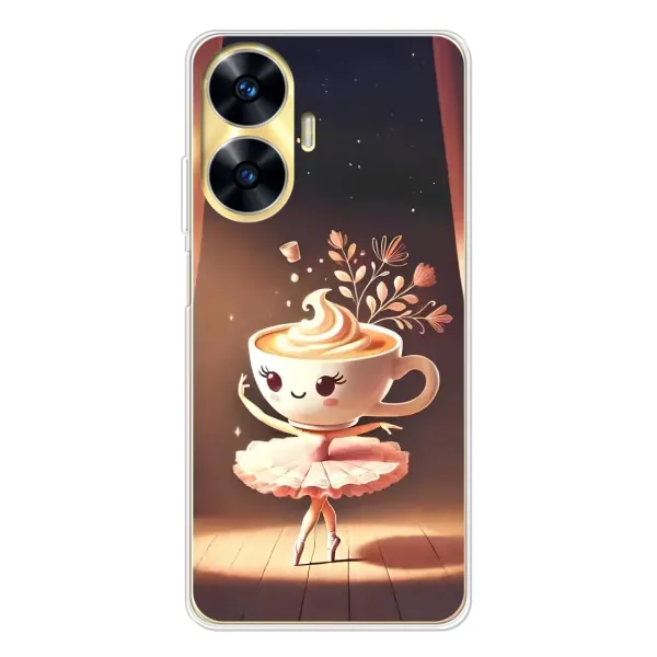 Чохол з принтом «Балерина капучина» для Realme C56 Чохол з принтом «Балерина капучина» для Realme C56