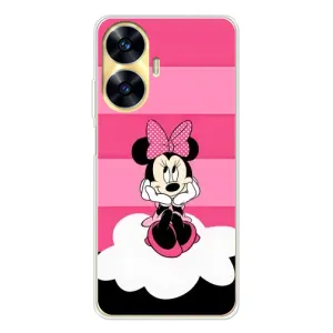 Міккі Маус чохол для Realme C56 (AlphaPrint - Мультяшні) (Дівчинка Maus)