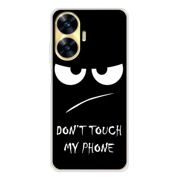 Чохол з принтом «Dont Touch» для Realme C56