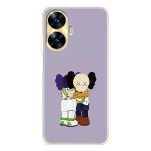 Чохли для Realme C56 - Bearbrick Louis Vuitton (PREMIUMPrint) (Дружба Беарбрік)