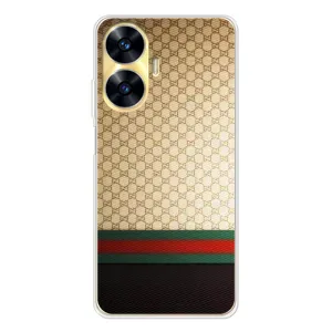 Чохли GUCCI для Реалмі С56 (AlphaPrint) (Гуччі Фон)