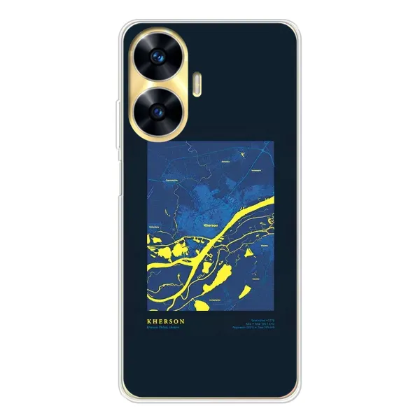 Чохол з принтом «Херсон» для Realme C56