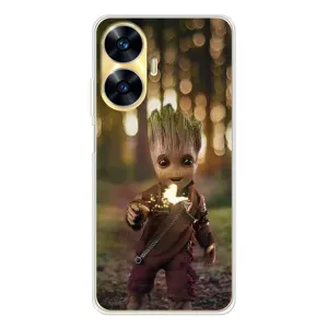 Чохол МАРВЕЛ для Реалмі С56 (AlphaPrint) (I am Groot)