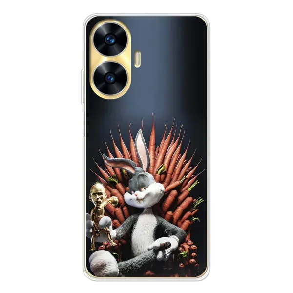 Чохол з принтом «Король Кролик» для Realme C56
