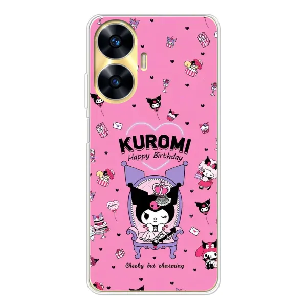 Чохол з принтом «KUROMI» для Realme C56