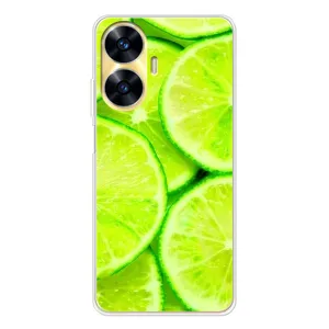 Чохли з фруктами для Realme C56 (VPrint) (Лайм)