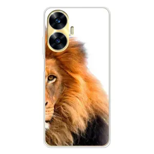 Чохли з картинкою животних Realme C56 (Лев грива)