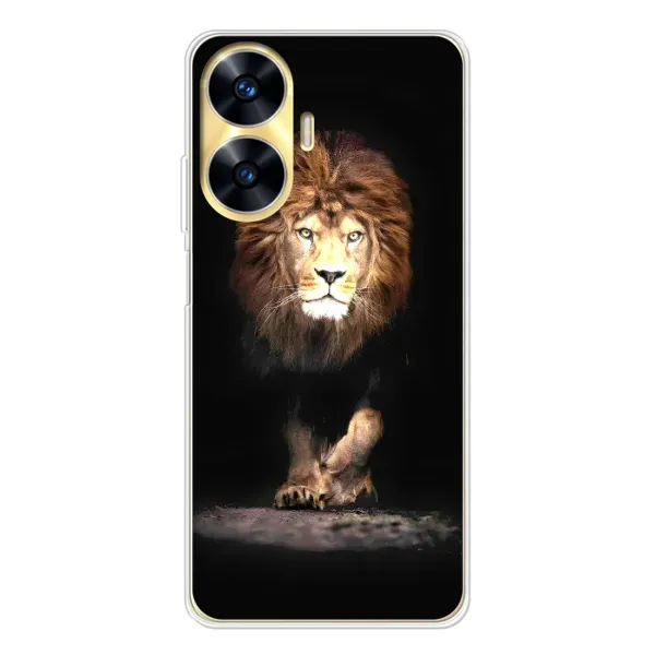 Чехол с принтом «Лев» для Realme C56