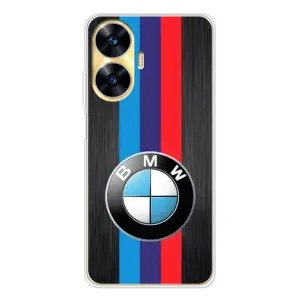Чохол для Реалмі С56 - з принтом БМВ (AlphaPrint) (Лого BMW)