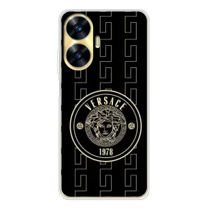 Чохли VERSACE для Реалмі С56 (PREMIUMPrint) (Лого Версаче)