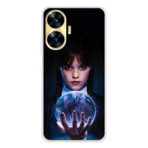 Чохол з дизайном Венздей 2 на Realme C56 (Магічна сфера Венздей)