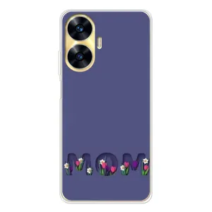 Чохли для мами на Realme C56 (Мама в квітах)