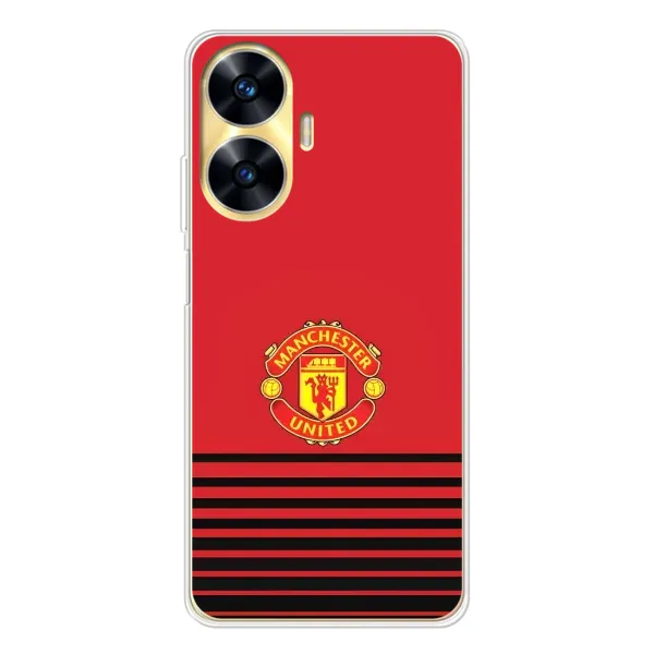 Чехол с принтом «manchester united» для Realme C56