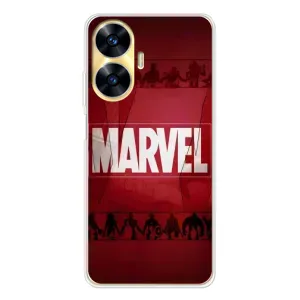Чохол МАРВЕЛ для Реалмі С56 (AlphaPrint) (MARVEL)