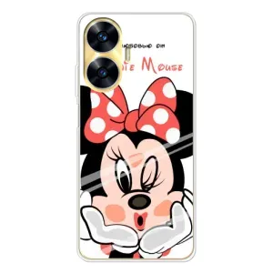 Міккі Маус чохол для Realme C56 (AlphaPrint - Мультяшні) (Маус Мінні)