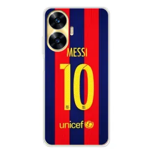 Чохли Мессі для Realme C56 (AlphaPrint) (Messi Barca 10)