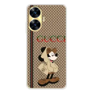 Чохли GUCCI для Реалмі С56 (AlphaPrint) (Mickey GUCCI)