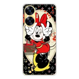 Чохол Disney Mouse Realme C56 (PREMIUMPrint) (Мінні peace)