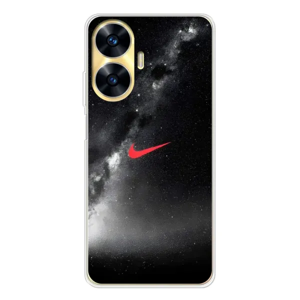 Чехол с принтом «Найк красный» для Realme C56