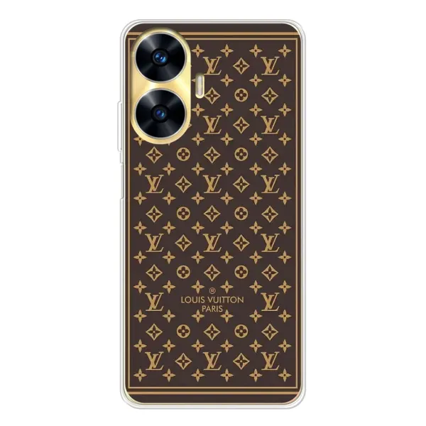 Чехол с принтом «обои LV» для Realme C56