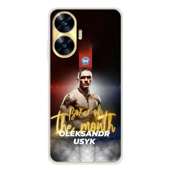 Чохол з принтом «Olexandr Usyk» для Realme C56 Чохол з принтом «Olexandr Usyk» для Realme C56