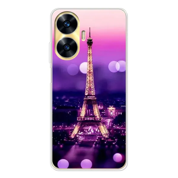 Чохол з принтом «Париж Башня» для Realme C56