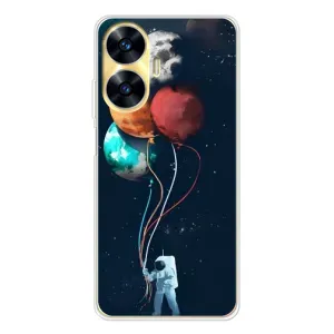 Космічні Чохли для Реалмі С56 (VPrint) (Планети кульки)