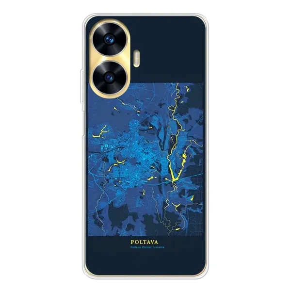 Чохол з принтом «Полтава» для Realme C56