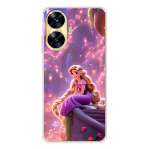 Чохол з принтом «Рапунцель у замку» для Realme C56