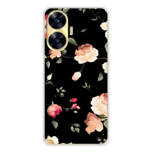 Чохли з квітами для Realme C56 (VPrint) (Трояндочки)