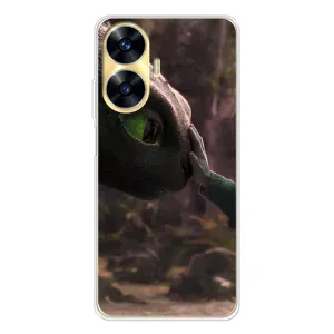 Чохол як приборкати дракона на Realme C56 (Сцена з драконом)
