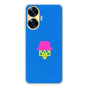 Чехлы для Realme C56  Укр. Символика (AlphaPrint) (Шапка на гербу)