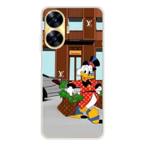 Чехлы для Realme C56 - Скрудж МакДак Louis Vuitton (PREMIUMPrint) (Скрудж ЛВ)