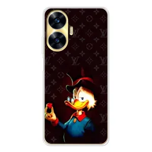Чехлы для Realme C56 - Скрудж МакДак Louis Vuitton (PREMIUMPrint) (Скрудж с бриллиантом)