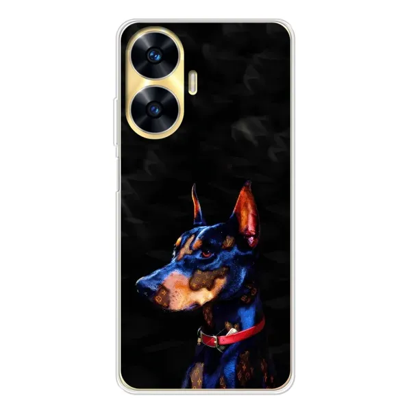 Чохол з принтом «Собака» для Realme C56