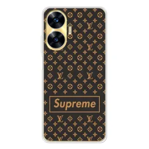 Чеохол для Realme C56 з картинкою Supreme (AlphaPrint) (Supreme LV)
